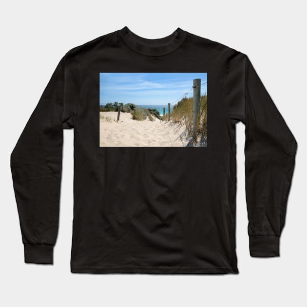 Trigg Beach - Australia Long Sleeve T-Shirt by Kat C.